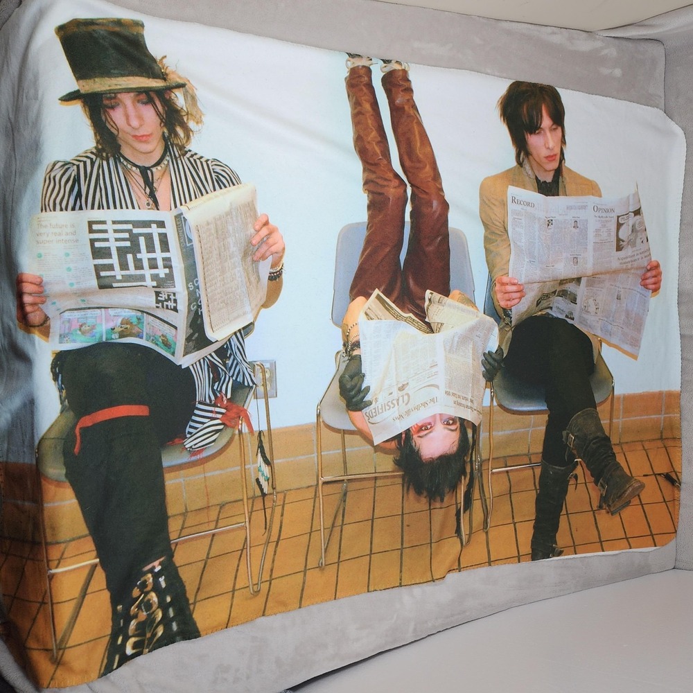 Rare Palaye Royale Fleece Throw Blanket‎ Concert Merch Royal Times Glam Rock
